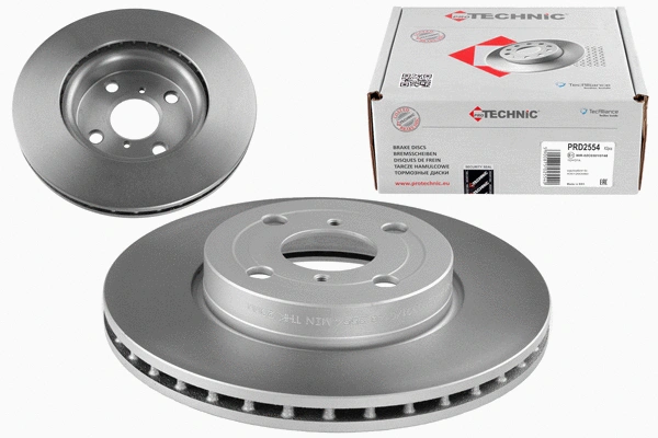 Disque de frein PROTECHNIC PRD2554
