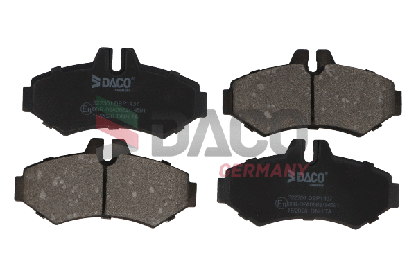 Kit de plaquettes de frein, frein à disque DACO Germany 322301