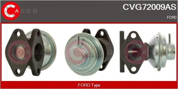 Vanne EGR CASCO CVG72009AS
