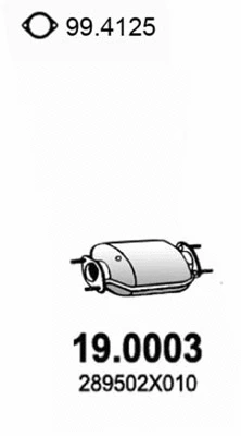 Catalyseur ASSO 19.0003
