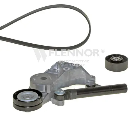 Jeu de courroies trapézoïdales à nervures FLENNOR F936PK1660