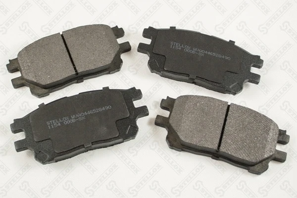 Kit de plaquettes de frein, frein à disque STELLOX 1154 000B-SX