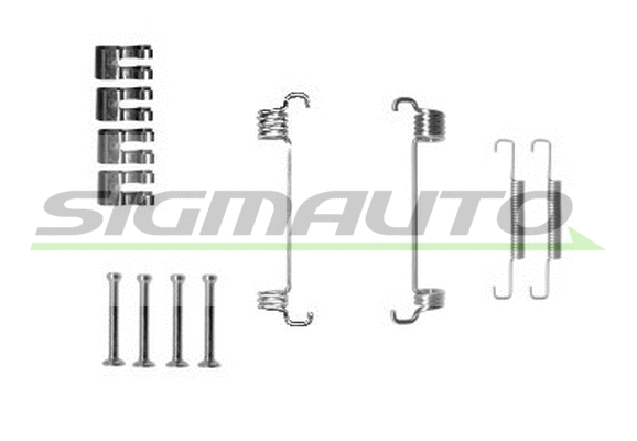 Kit d'accessoires, mâchoire de frein SIGMAUTO SK0851