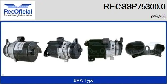 Pompe hydraulique, direction RECOFICIAL RECSSP75300.0