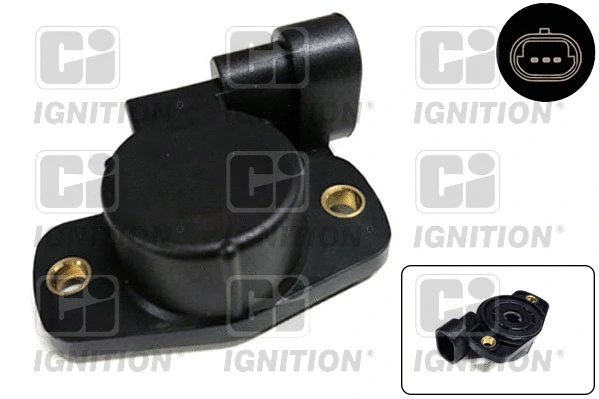 Capteur, position du papillon QUINTON HAZELL XPOT605