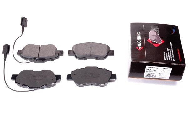 Kit de plaquettes de frein, frein à disque PROTECHNIC PRP1136