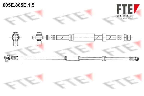 Flexible de frein FTE 9240810