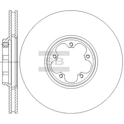 Disque de frein Hi-Q SD5331