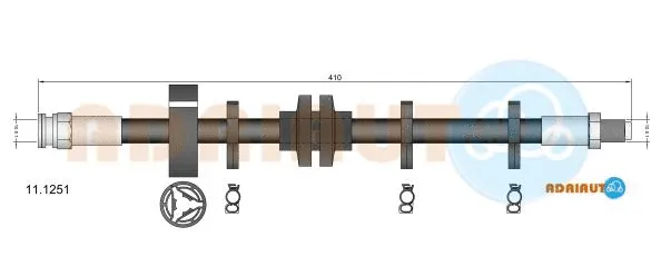 Flexible de frein ADRIAUTO 11.1251