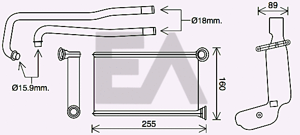 Système de chauffage EACLIMA 45C55012