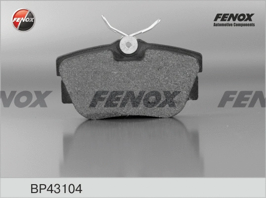 Kit de plaquettes de frein, frein à disque FENOX BP43104
