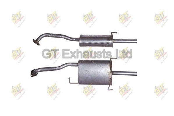 Silencieux arrière GT Exhausts GDN345