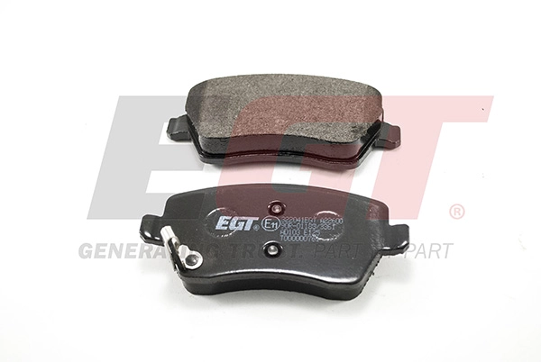 Kit de plaquettes de frein, frein à disque EGT 322041EGT