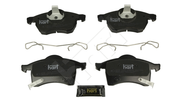Kit de plaquettes de frein, frein à disque HART 249 163