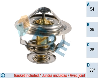 Thermostat, liquide de refroidissement FAE 5303888