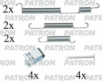 Kit d'accessoires, mâchoire de frein PATRON PSRK0130