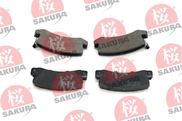 Kit de plaquettes de frein, frein à disque SAKURA 601-20-3730
