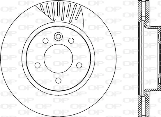 Disque de frein OPEN PARTS BDR2251.20