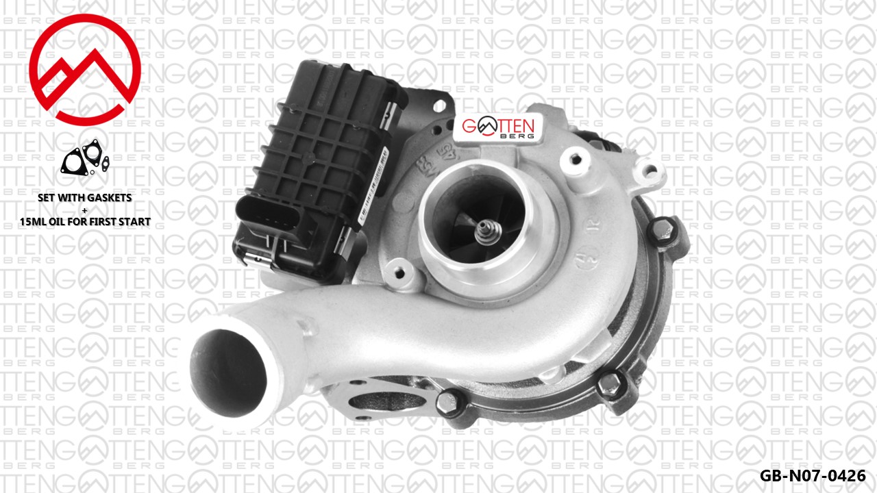 Turbocompresseur, suralimentation OES PARTS GB-N07-0426