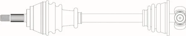 Arbre de transmission GENERAL RICAMBI RE3195