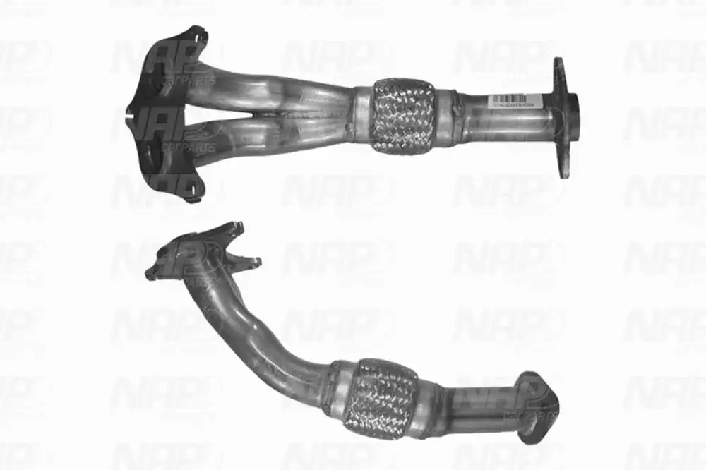 Tuyau d'échappement NAP carPARTS GmbH CAF10554