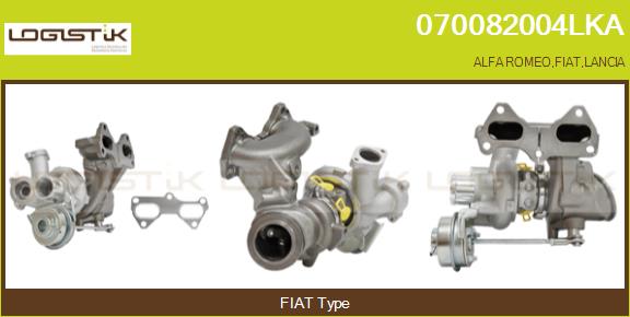 Turbocompresseur, suralimentation LGK 070082004LKA