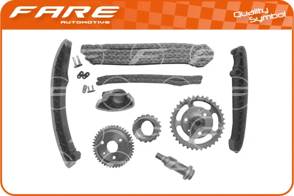 Kit de distribution par chaîne FARE SA 15017