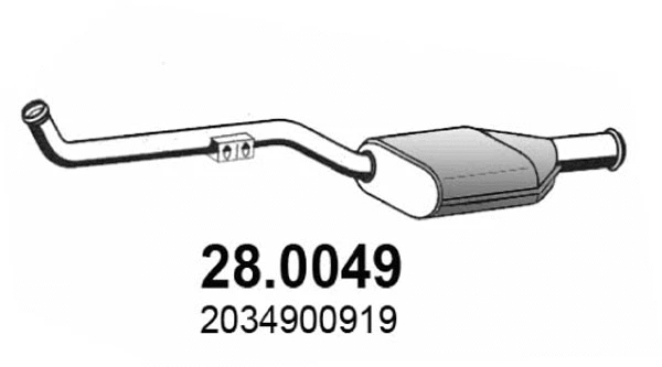 Catalyseur ASSO 28.0049