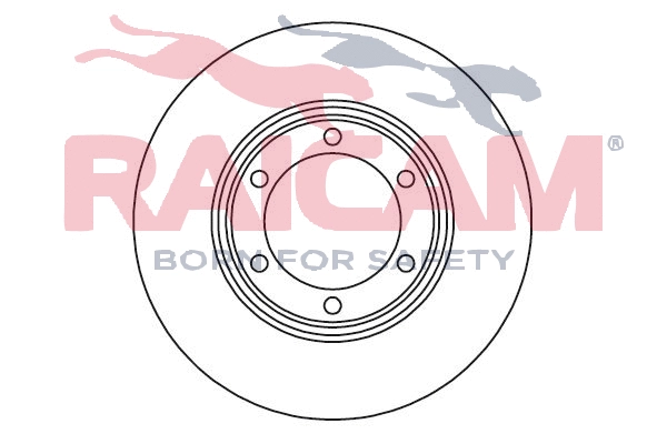 Disque de frein RAICAM RD00366