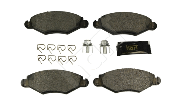 Kit de plaquettes de frein, frein à disque HART 248 904