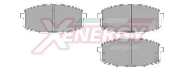 Kit de plaquettes de frein, frein à disque AP XENERGY X40984