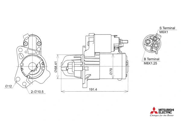 Démarreur KUTNAK AUTOMOTIVE 722572/M