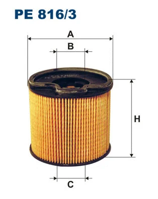 Filtre à carburant FILTRON PE 816/3
