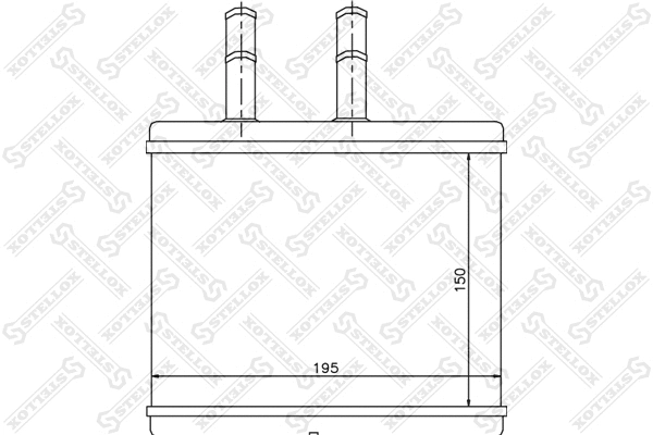 Système de chauffage STELLOX 82-05014-SX