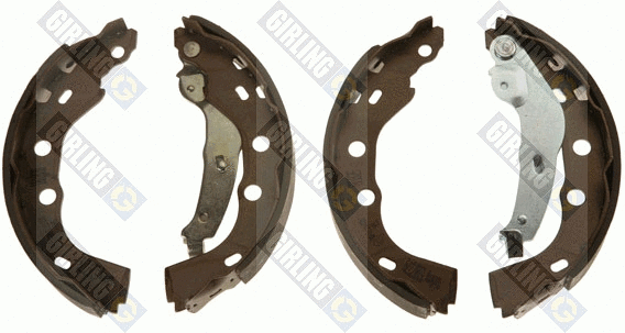 Jeu de mâchoires de frein GIRLING 5187279