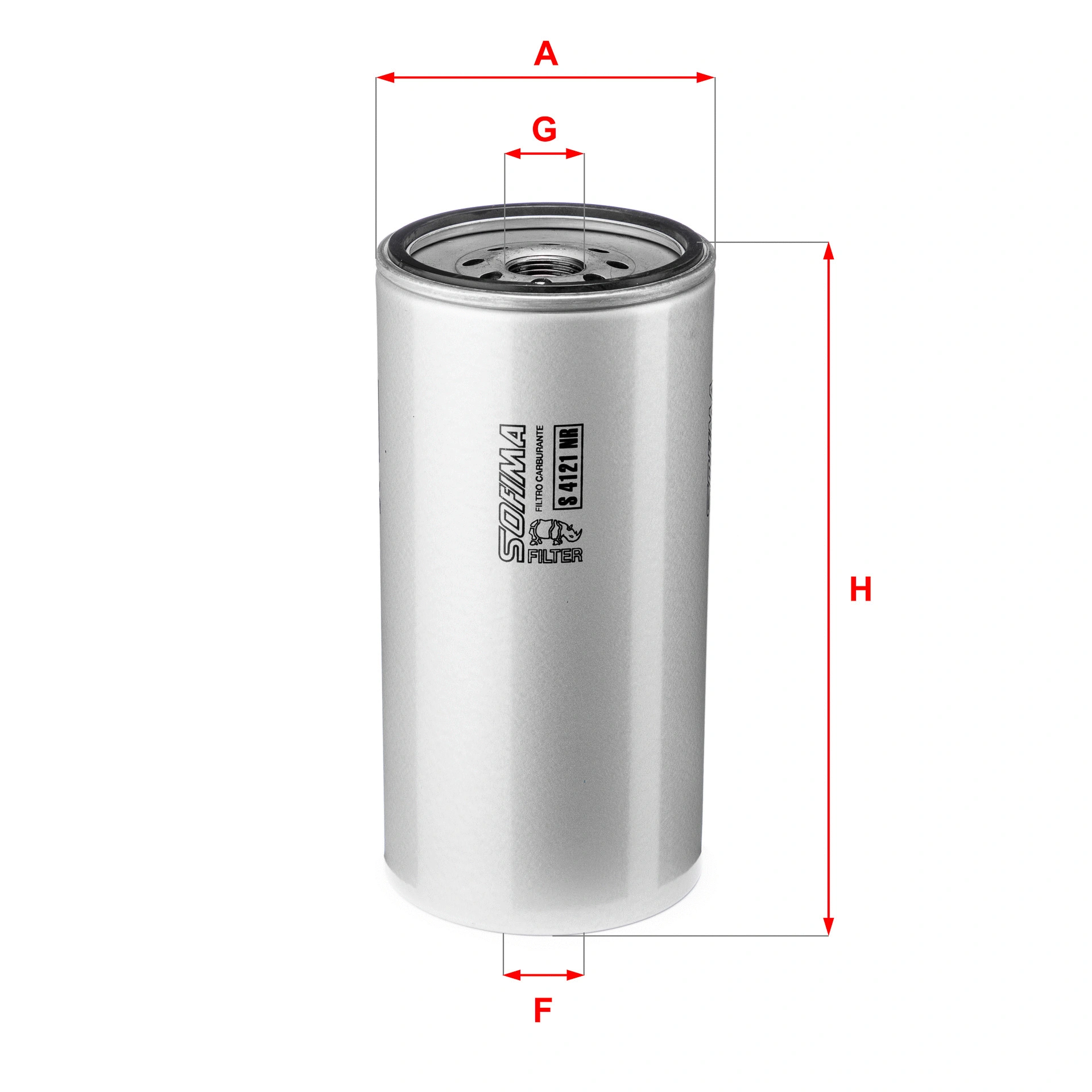 Filtre à carburant SOFIMA S 4121 NR