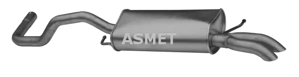 Silencieux arrière ASMET 19.027