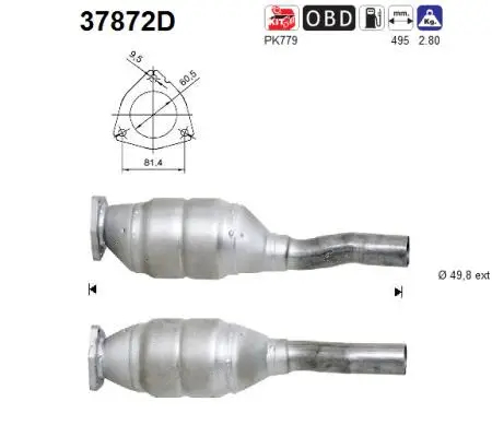 Catalyseur AS 37872D