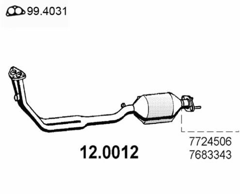 Catalyseur ASSO 12.0012