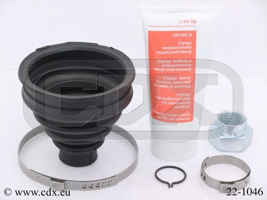 Jeu de joints-soufflets, arbre de commande CDX 22-1046