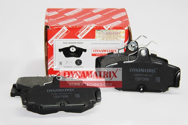 Kit de plaquettes de frein, frein à disque DYNAMATRIX DBP398