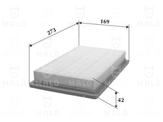 Filtre à air AKRON-MALÒ 1500424