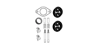 Kit d'assemblage, catalyseur HJS 82 15 6530