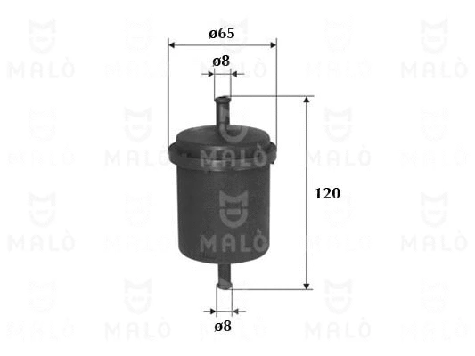 Filtre à carburant AKRON-MALÒ 1520020