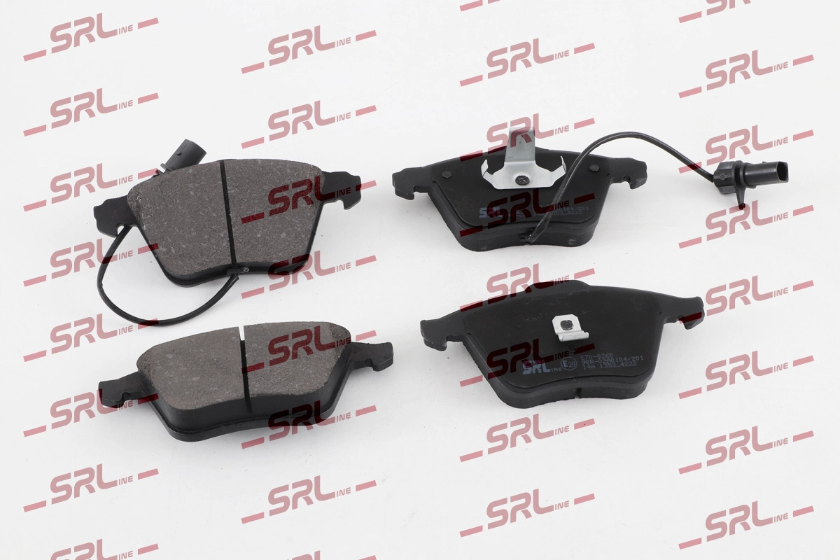 Kit de plaquettes de frein, frein à disque SRLine S70-0260