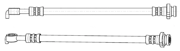 Flexible de frein CEF 512770