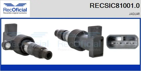 Bobine d'allumage RECOFICIAL RECSIC81001.0