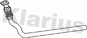 Tuyau d'échappement KLARIUS 120273