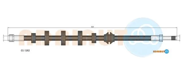 Flexible de frein ADRIAUTO 03.1262
