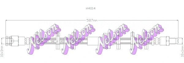 Flexible de frein KAWE H4014